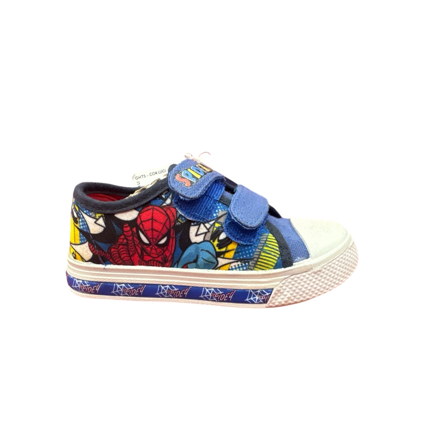 Sneakers luci Spiderman